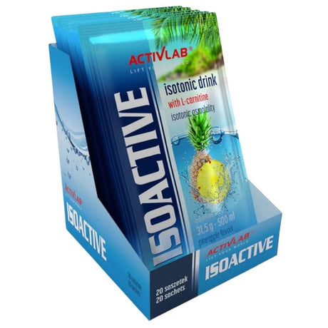 Activlab Isoactive Isotonic with L-carnitine, Pineapple - 20 Sachets