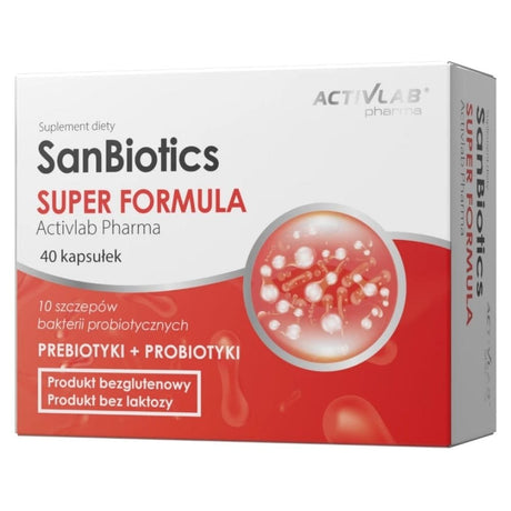 Activlab Pharma SanBiotics Super Formula - 40 Capsules