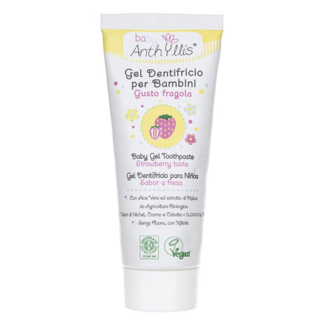 Anthyllis Fluoride-free Children's Toothpaste with Strawberry - 75 ml