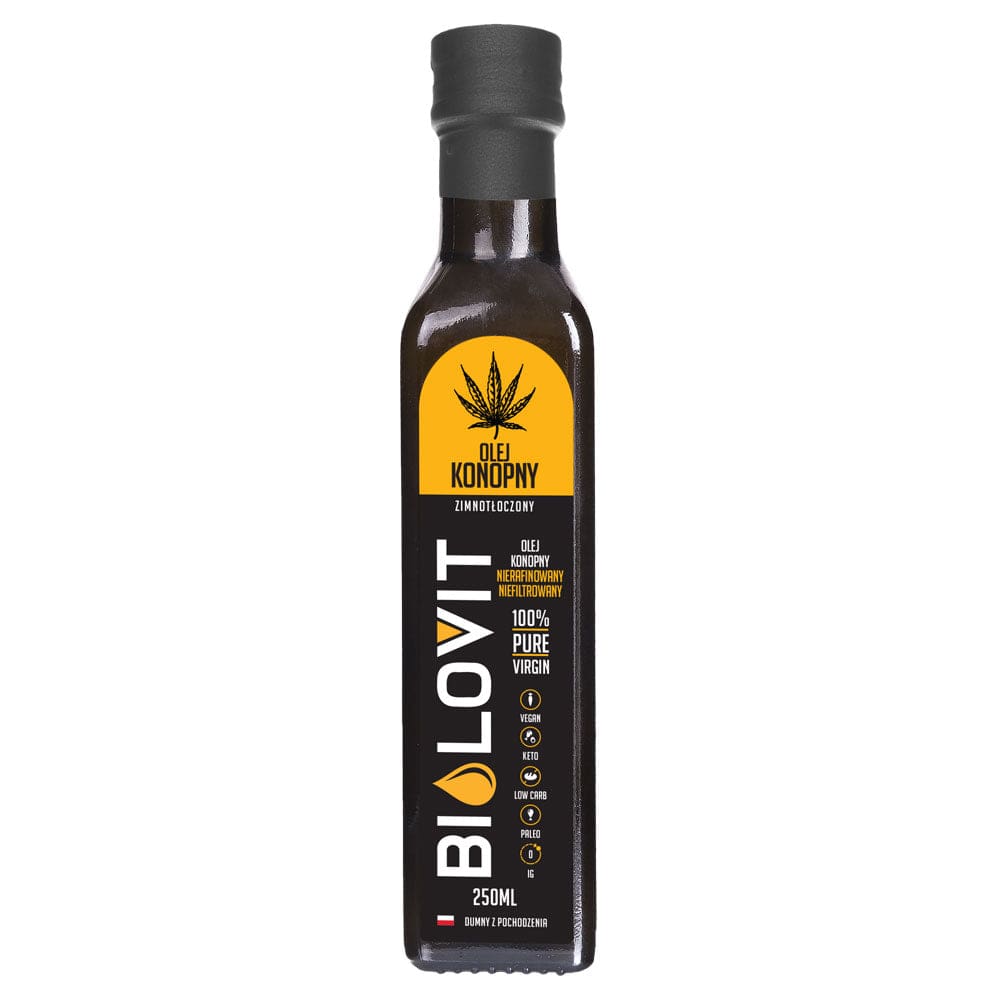 Bilovit Hemp Oil Cold Pressed - 250 ml