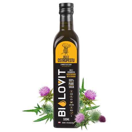 Bilovit Thistle Oil Cold Pressed - 500 ml