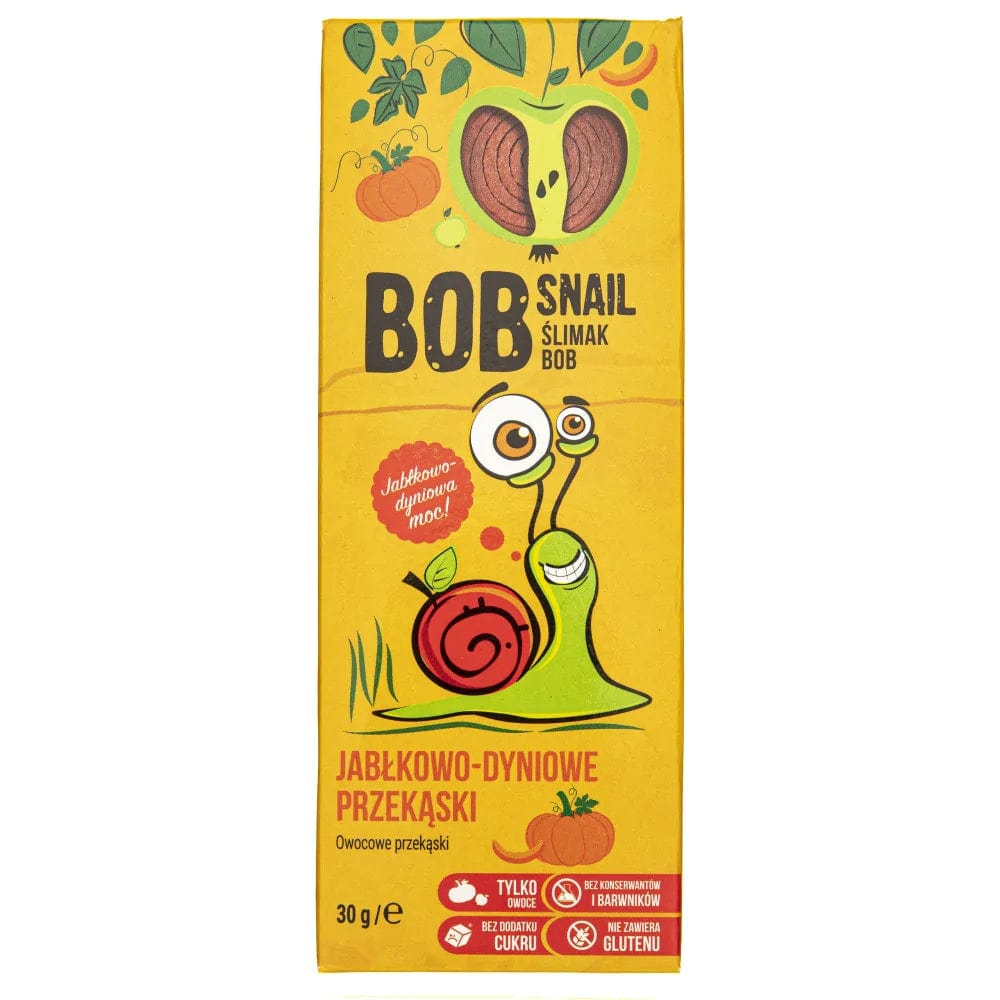 Bob Snail Apple & Pumpkin Snack with No Added Sugar - 30 g