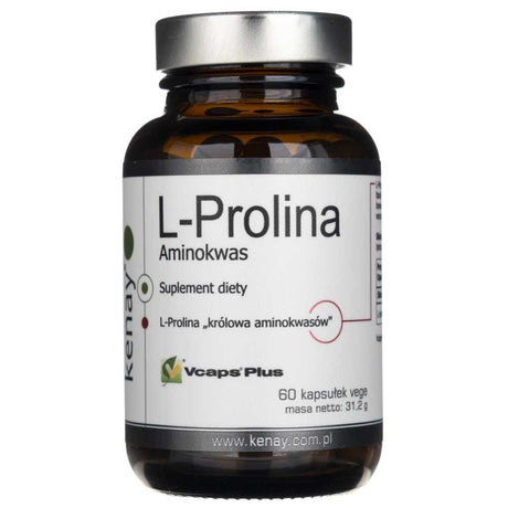 Kenay L-Proline Amino Acid 520 mg - 60 Capsules