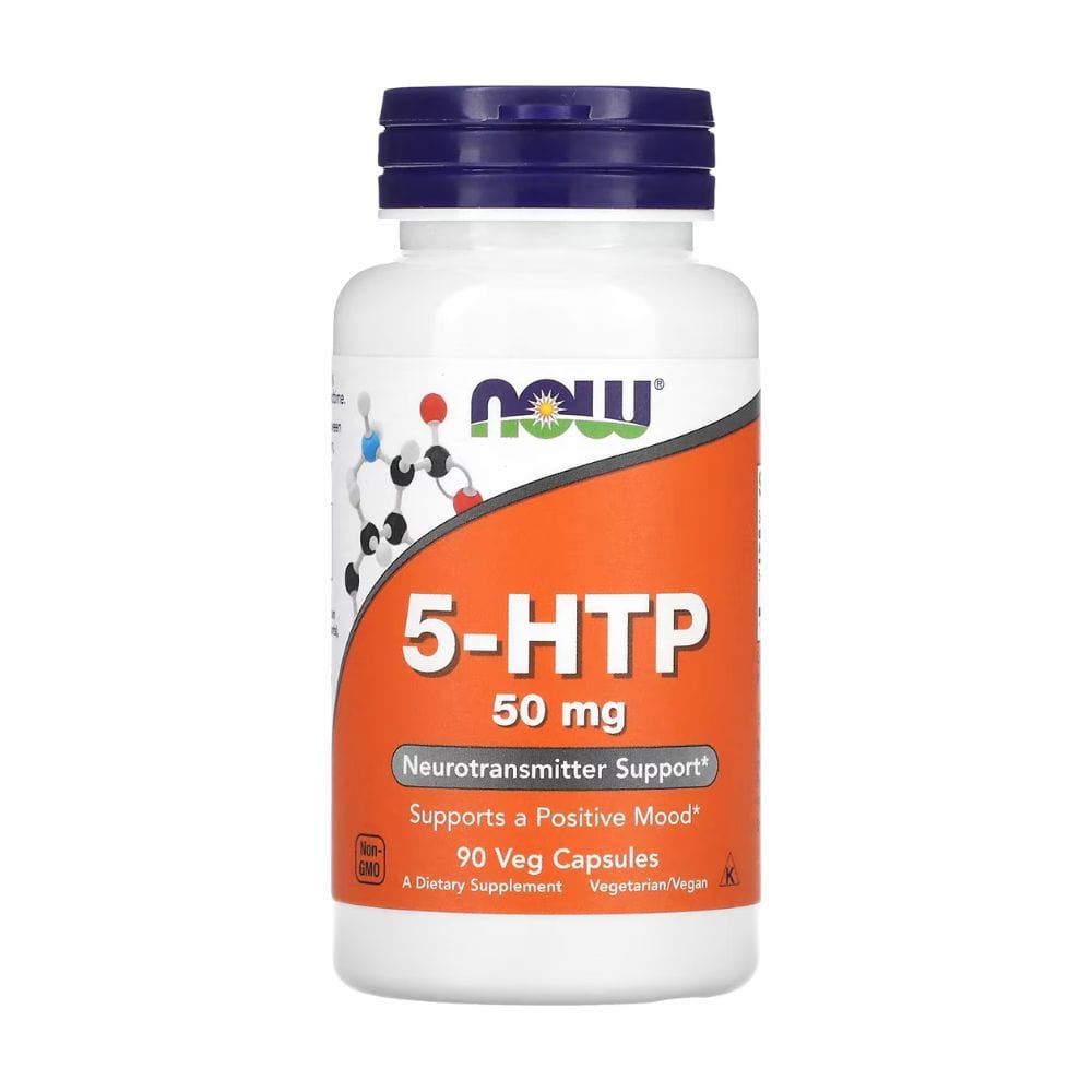 Now Foods 5-HTP 50 mg - 90 Veg Capsules