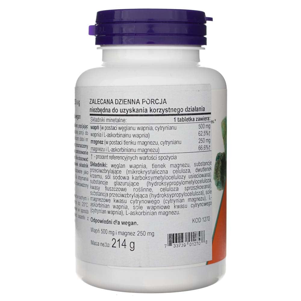 Now Foods Calcium & Magnesium - 100 Tablets