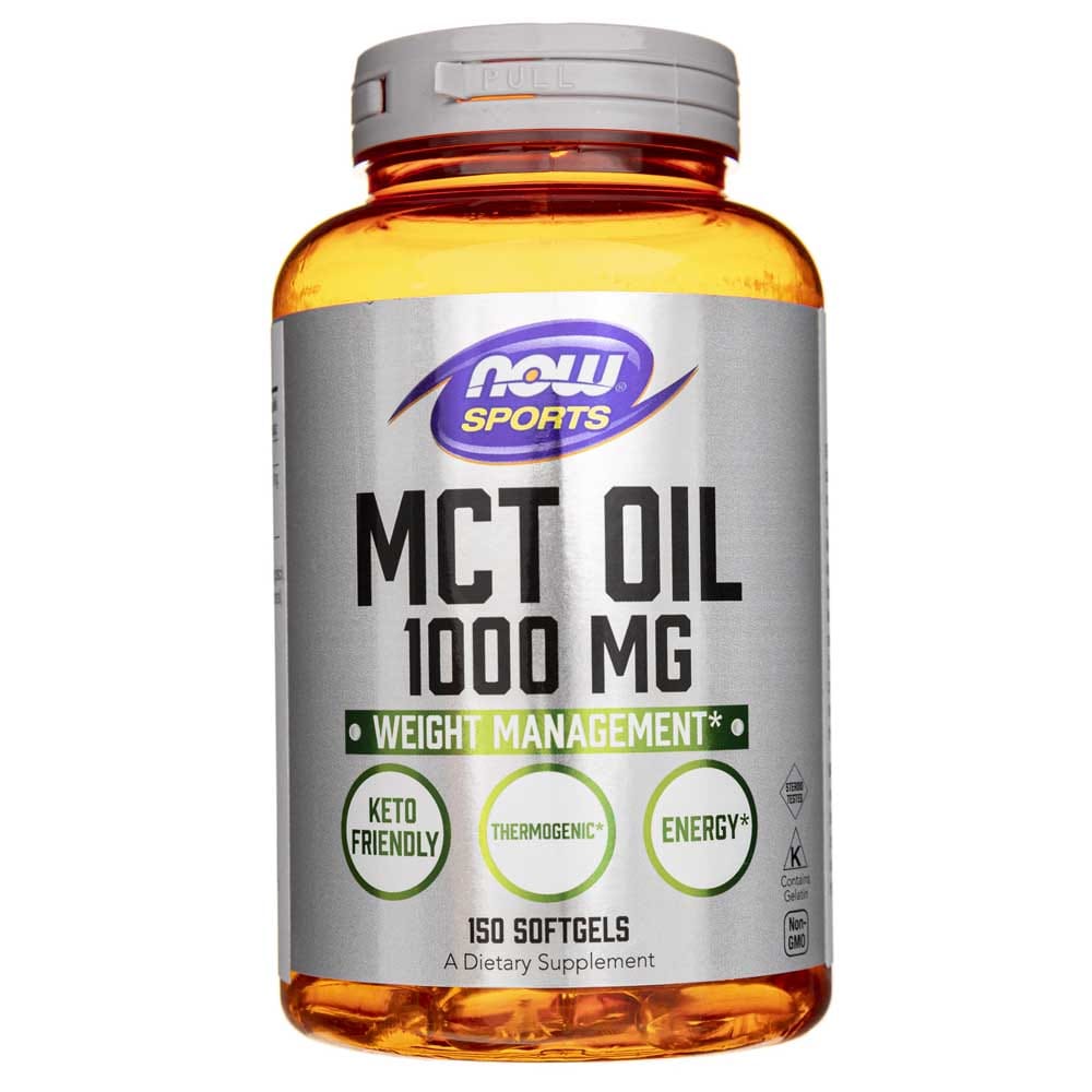 Now Foods MCT Oil 1000 mg - 150 Softgels