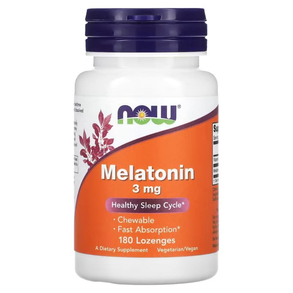 Now Foods Melatonin 3 mg - 180 Lozenges