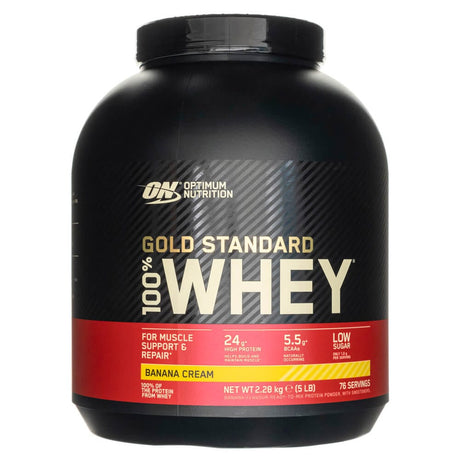 Optimum Nutrition Gold Standard 100% Whey Protein, Banana Cream - 2280 g