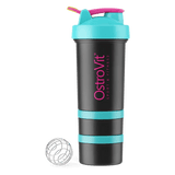 OstroVit Shaker Premium, Blue-Black - 450 ml