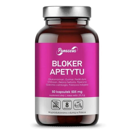 Panaseus Appetite Blocker - 50 Capsules