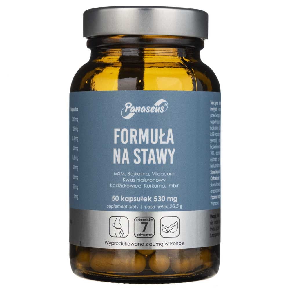 Panaseus Formula for Joints 530 mg - 50 Capsules