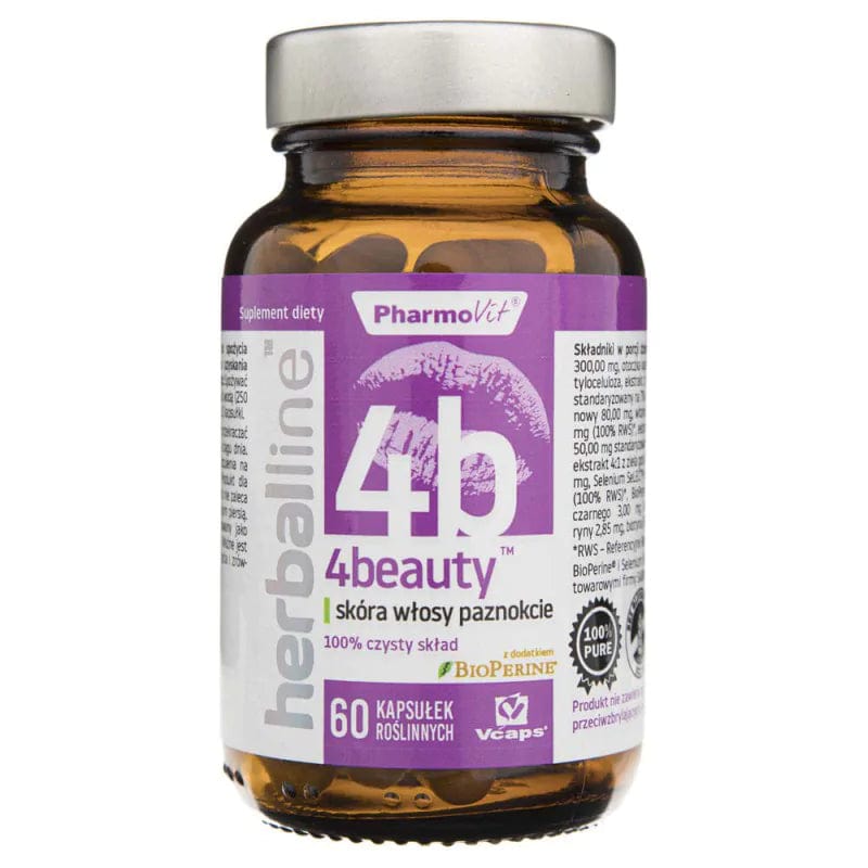 Pharmovit 4beauty - Skin Hair Nails - 60 Capsules