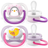 Philips Avent Ultra Air Pacifier 0-6 m, Girl - 2 Pieces