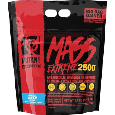 PVL Mutant Mass Extreme 2500 Gainer, Cream Cake - 5450 g