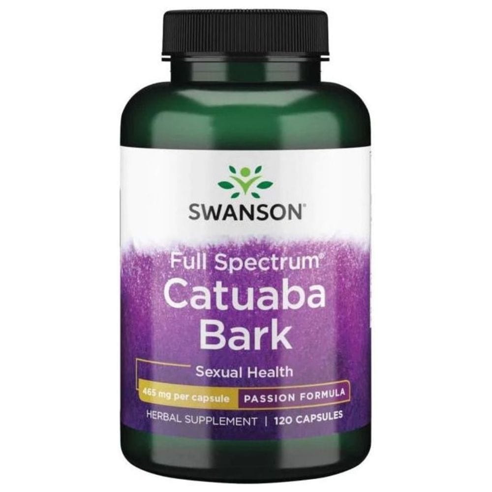 Swanson Full Spectrum Catuaba Bark - 120 Capsules