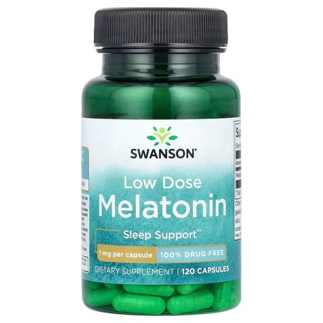 Swanson Low Dose Melatonin - 120 Capsules