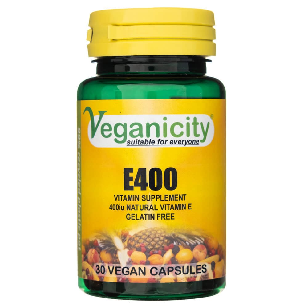 Veganicity Vitamin E400 - 30 Capsules