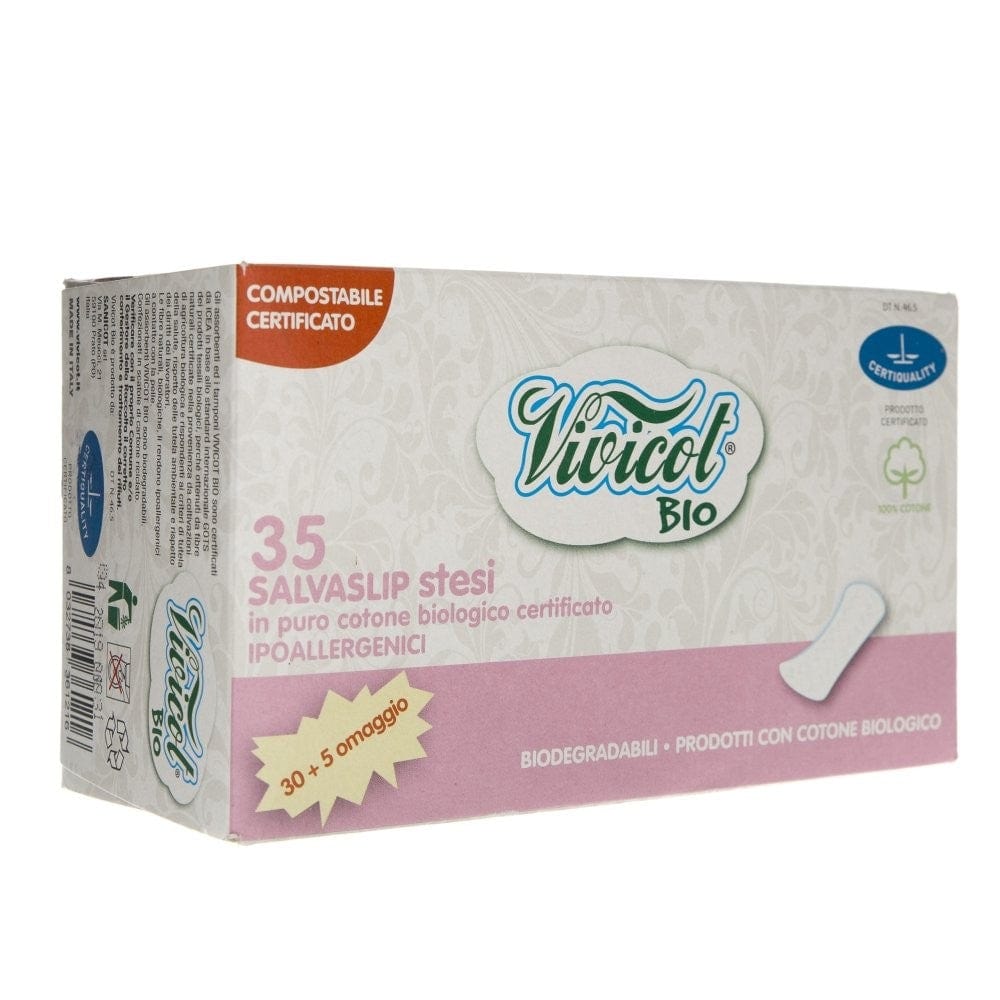 Vivicot Organic Cotton Sanitary Pads - 35 Pieces