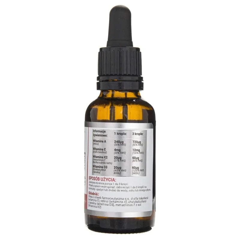 Wish Vitamin ADEK FORTE Drops - 30 ml