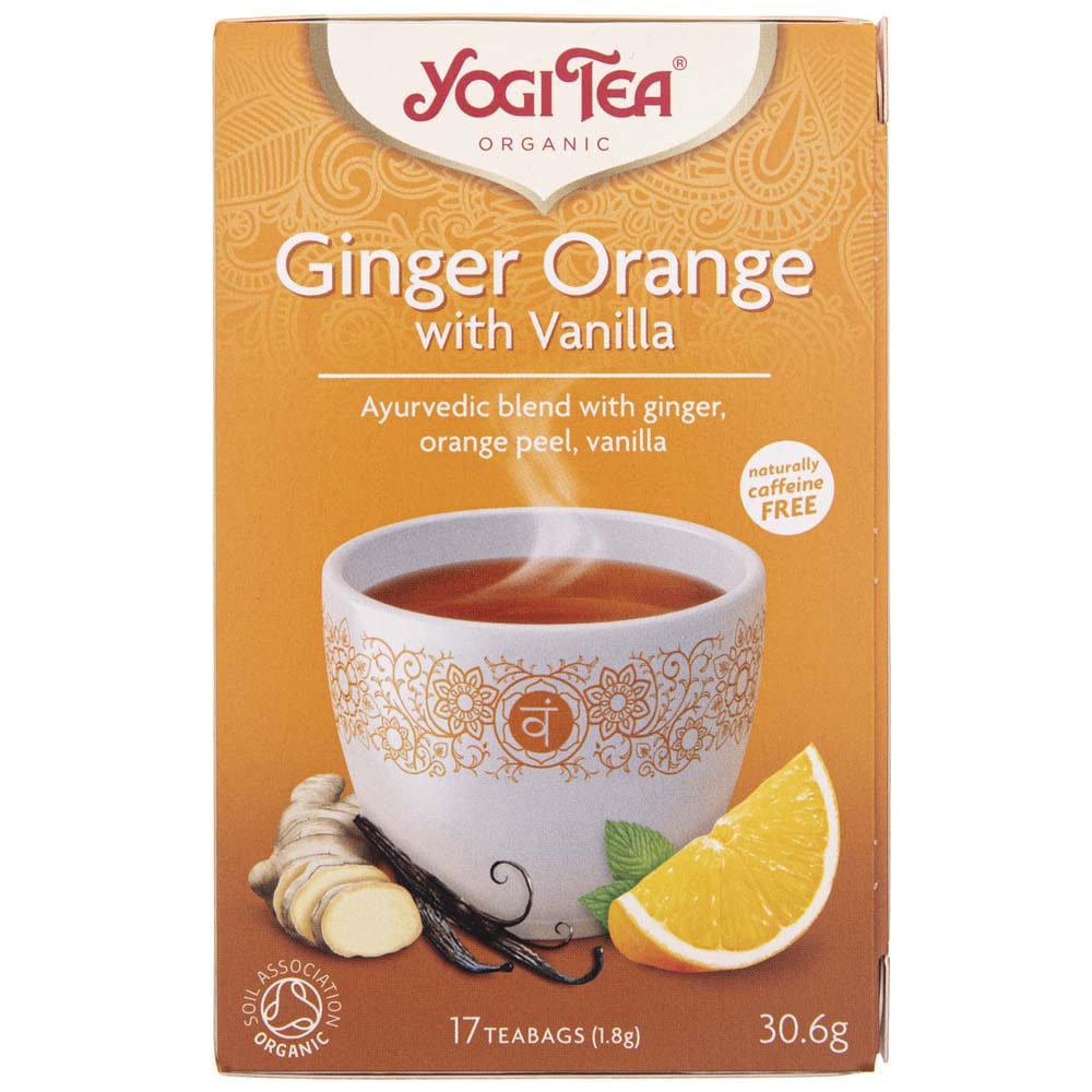 Yogi Tea Ginger Orange - 17 sachets