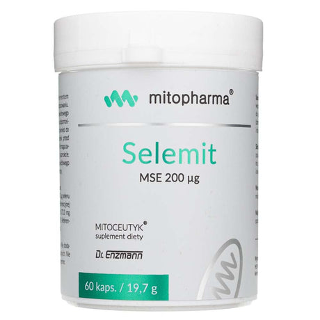 Dr Enzmann Selemit MSE 200 mcg - 60 Capsules