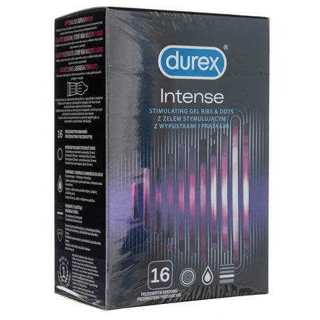 Durex Intense Orgasmic Condoms - 16 pcs.