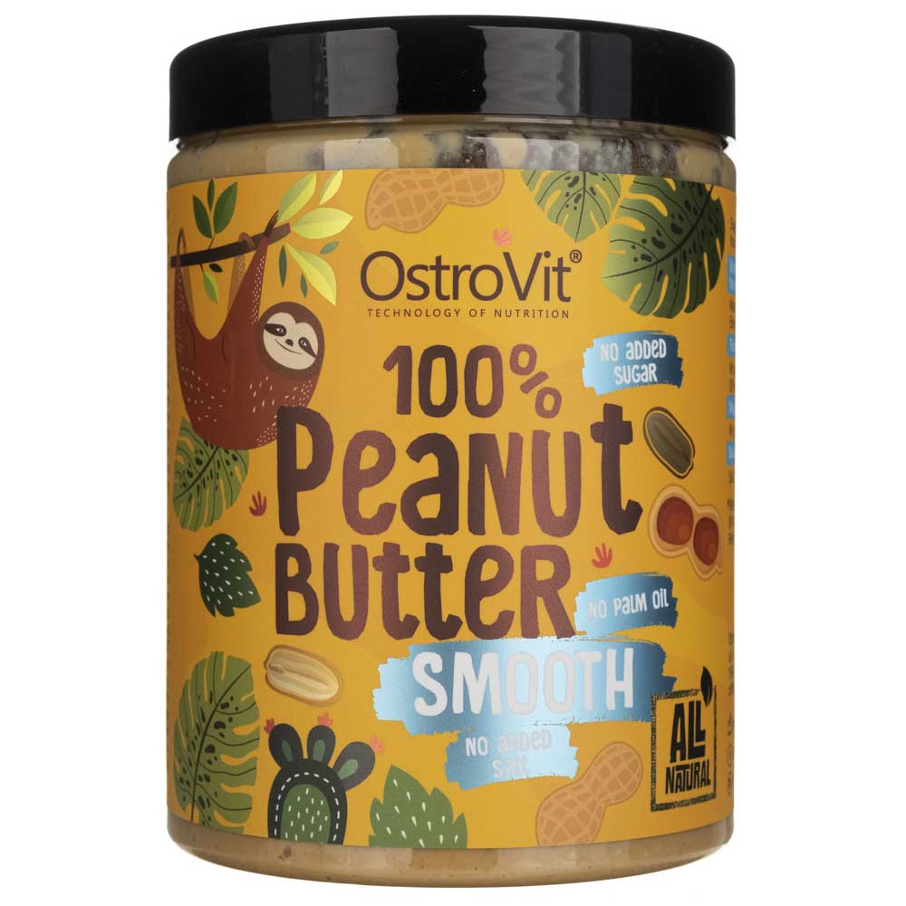 Ostrovit Peanut Butter 100% Smooth - 1000 g