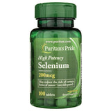 Puritan's Pride Selenium 200 mcg - 100 Tablets