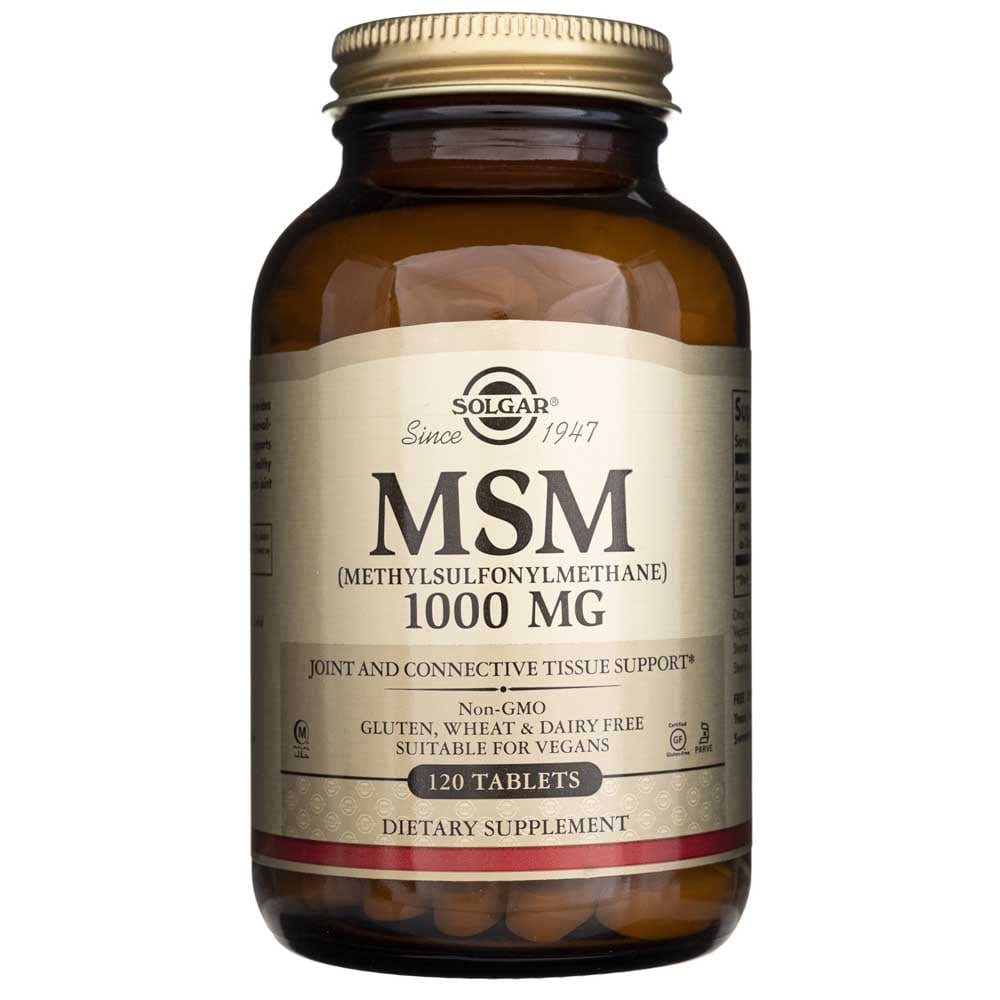 Solgar MSM 1000 mg - 120 Tablets