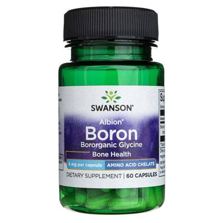 Swanson Albion Boron Bororganic Glycine 6 mg - 60 Capsules
