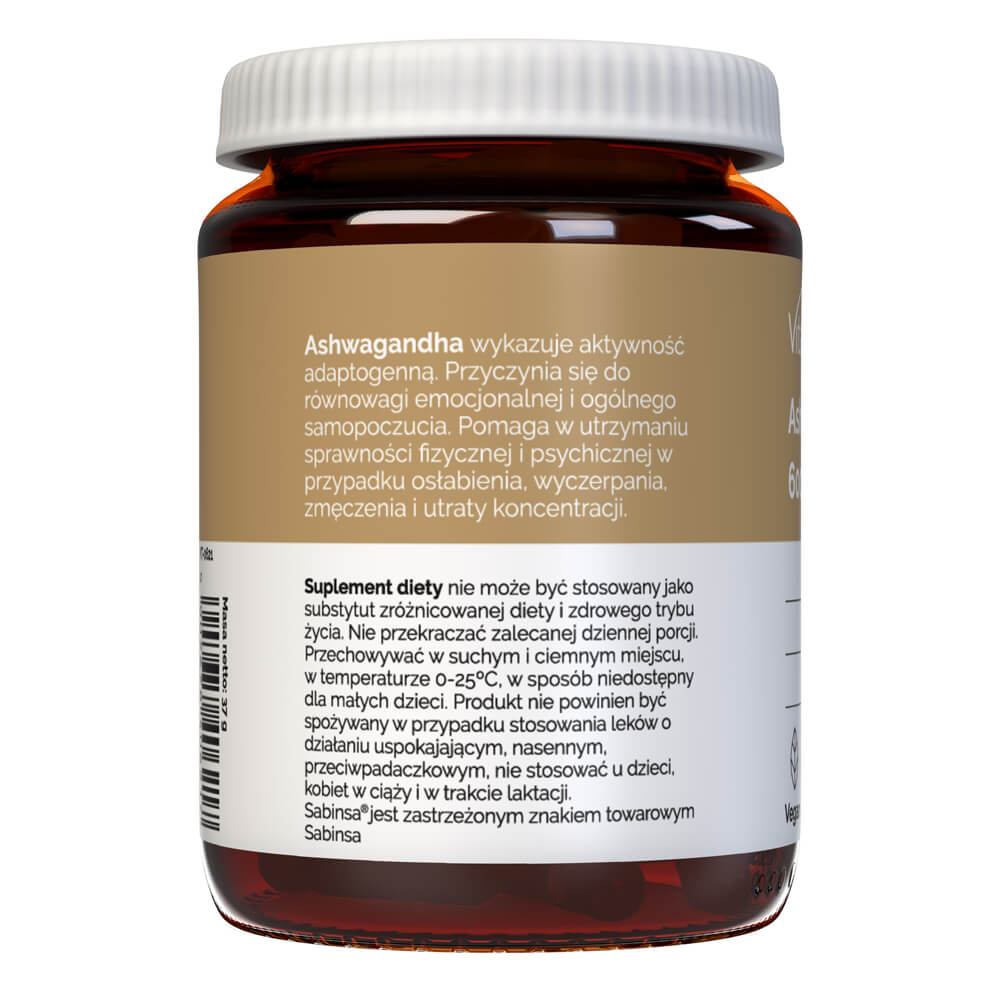 Vitaler's Ashwagandha 9% 600 mg - 60 Capsulen